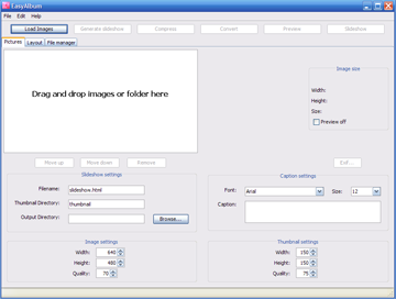 EasyAlbum on Windows